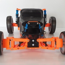 Sıcak kamış rc araba arabalar kendin yap yarış kas rccar Musclecar sıcak çubuk sürüklenme 3d print model - Mito3D