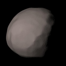 2 pallas escala modelo astronomia asteróide solar Principal cinto asteróides 3d print model - Mito3D