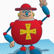 Superbook Gizmo Roboter Jahrgang tv Cartoons 3d print model - Mito3D