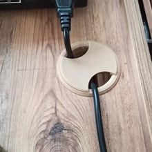 table cable hole cover 3d print model - Mito3D
