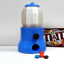 mini macchina delle caramelle giardino candy scrivania dispenser cibo regalo giocattolo arredamento 3d print model - Mito3D