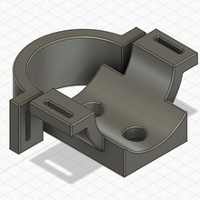 2pc tripod leg 37mm bracket asiairpro 3d print model - Mito3D