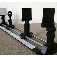 óptico Banco laboratório lentes ótica testando científico 3d print model - Mito3D