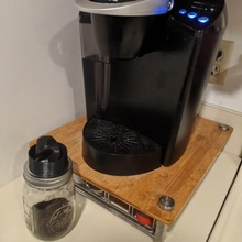 cup Kaffee Gründe Extraktor Mini passt regulär Mund Mason Gläser Garten recyceln Krug kcup Kompost kurig Konserven 3d print model - Mito3D