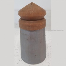 large salt pepper pot 44mm kitchen tableware condiments seasoning 3d print model - Mito3D
