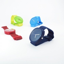 arco Iris loja relógio moda Projeto faça alça joalheria cor minimalista unissex 3d print model - Mito3D