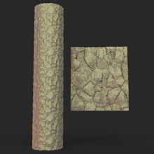 texture rolling pin 28 store 40k miniatures terrain wargames warhammer tabletop scenery 3d print model - Mito3D