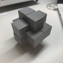 rebarba enigma burrpuzzle 3d print model - Mito3D