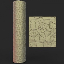texture rolling pin 30 store 40k miniatures terrain warhammer tabletop wargame scenery 3d print model - Mito3D