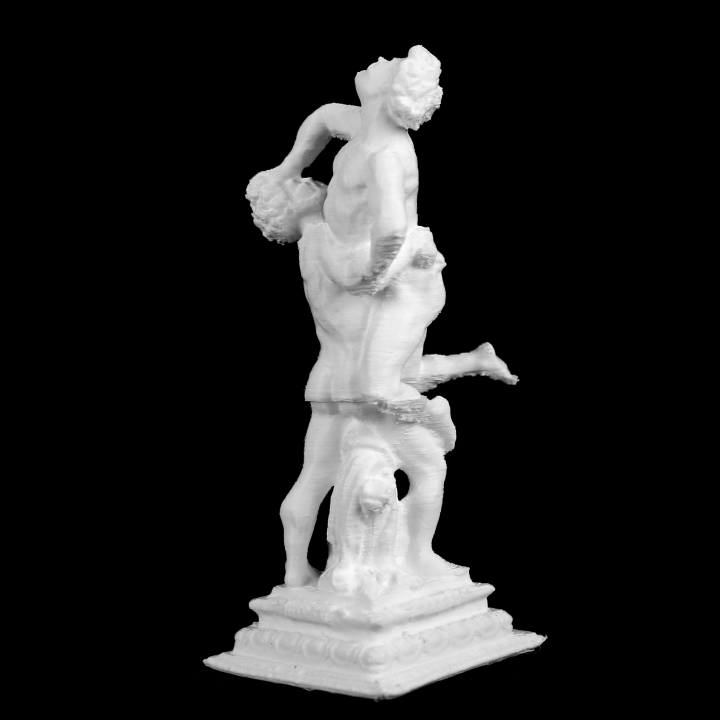 hercules westling antaeus national art gallery Kopenhagen Dänemark scan renaissance Skulptur 3D print model - Mito3D