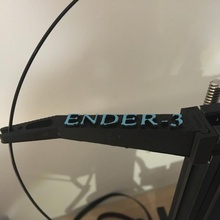 Filament leiten Ender nett Design bauen 3d Drucker Hobby Filamentführung ender3 3d print model - Mito3D