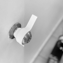 hands-free doorknob arm attachment 20 accessibility door knob corona germs elbow coronavirus atachment 3d print model - Mito3D