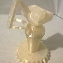 lampe mecapsuleur & garden led 3d print model - Mito3D