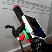 bicycle handlebar iphone 4 4s holder sports & outdoor 3d print model - Mito3D