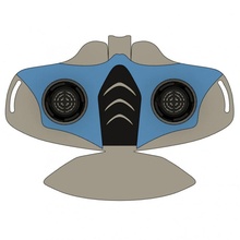 covid mask accessibility stormtrooper mortalkombat evo respirator covidmask 3d print model - Mito3D