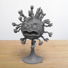 coronavirus figurilla royal virus 3d print model - Mito3D