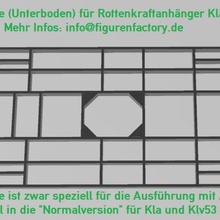 1 43 gerippe rottenkraftwagen kla03 klv53 modelleisenbahn eisenbahn beschweren 03 klv 53 bundesbahn Zug Modellbahn faulenwagen 3d print model - Mito3D