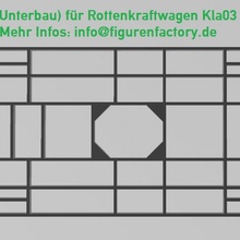 1 43 gerippe rottenkraftwagen kla03 klv53 2 modelleisenbahn eisenbahn 45 beschweren 03 klv 53 bundesbahn Zug Modellbahn faulenwagen Sporn Null 3d print model - Mito3D