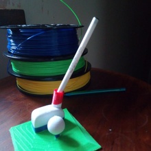 golf stylo titulaire soutien Bureau supporter nouveauté tee 3d print model - Mito3D
