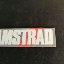 amstrad logo fan arte tinkercad 3d print model - Mito3D