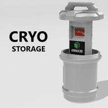 cryo storage - microsd card holder cool gadget gadgets tech 3dprinting anycubic formlabs anima3d elegoo microsdholder cryostorage 3d print model - Mito3D