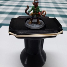 tabletop miniature painting handle holder game mini miniatures roleplay rpg wargaming warhammer paint roleplaying d&d 28mm dnd warhammer40k dungeons dragons pathfinder 3d print model - Mito3D