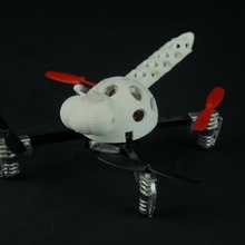 quadcopter shell microdrone 30 corretto gadgets elettronica libellula drone microdrone30 3d print model - Mito3D