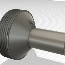Tülle us jerrycans Kanister kanister 3d print model - Mito3D