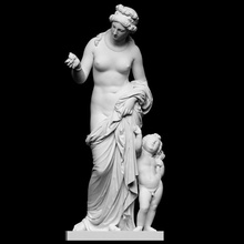 Venere scansione dea greco mitologia Roma donna bambino capolavoro Svezia nudo Cupido 3dprinting bellezza neoclassico openglam artec eva venus de milo fogelberg 3d print model - Mito3D