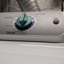 ge clothes dryer control knob laundry general electric 3d print model - Mito3D