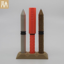 Athen inspiriert Stifte Deckel Bleistift Griff Schreiben 3d print model - Mito3D