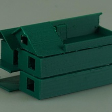 duplex house toys & games model 3d print model - Mito3D