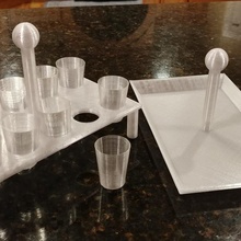 sacramento bandejas tazas taza bandeja religioso lds mormón 3d print model - Mito3D