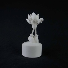 süper sonic sanat hayranı nintendo yüzük kirpi süpersonik 3d print model - Mito3D