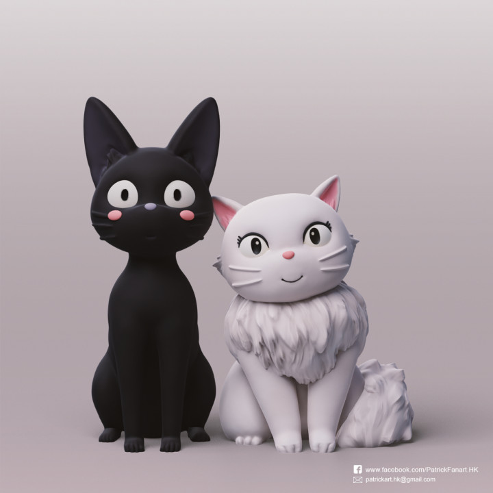 jiji & lily kiki's delivery service toys games ghibli miyazaki kikis servic hayao 3D print model - Mito3D