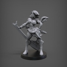ethea wildancer tabletop dragons dungeons knight miniatures skeleton statue miniature sculpt dnd fabioschizzo 3d print model - Mito3D