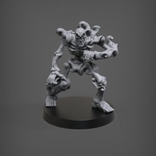 skeleton brawler tabletop dragons dungeons miniatures soldier miniature sculpt villain enemy dnd 3d print model - Mito3D
