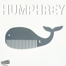 humphrey comb trial fashion & accessories hair whale 3dshook 3d print model - Mito3D