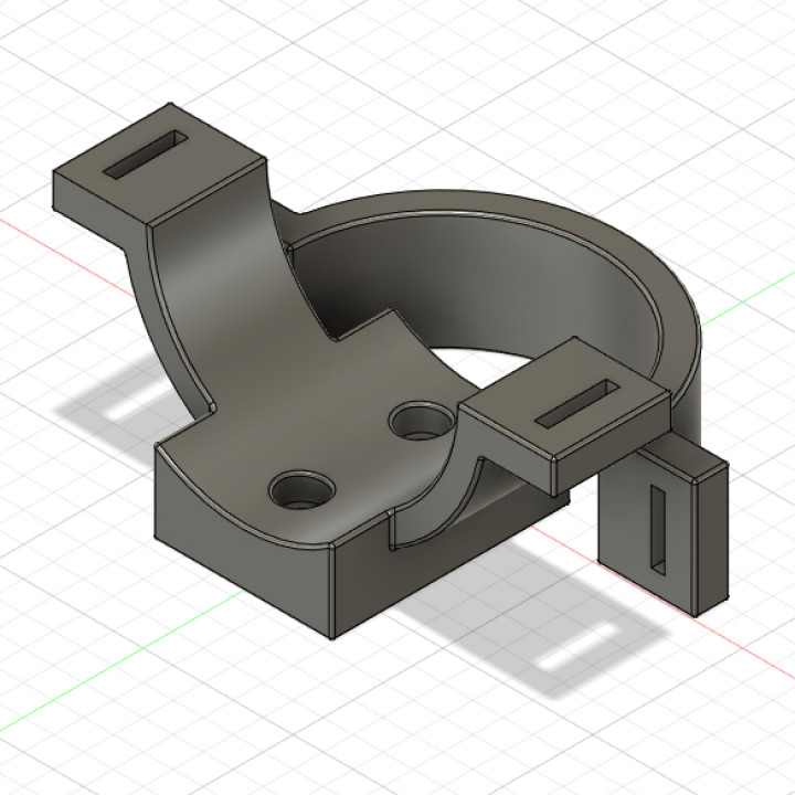 2pc tripod bacak 51mm 2in dirsek 3D print model - Mito3D