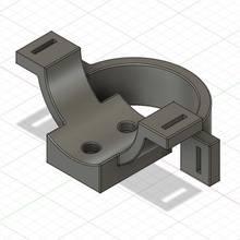 2pc tripod leg 51mm 2in bracket 3d print model - Mito3D
