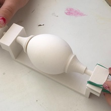 easter egg holder painting eggs & garden kids paint easter-egg 3d print model - Mito3D