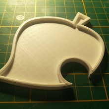 tom nook leaf animal crossing item 3d print model - Mito3D