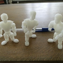 littleman toys & games figurine model people miniature 3d print model - Mito3D