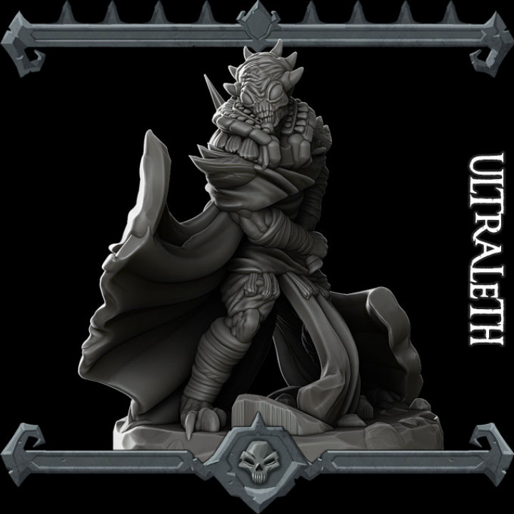 ultraleth monster miniatures ii kickstarter live tabletop 3D print model - Mito3D