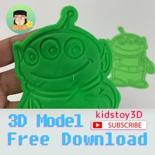 3d playdoh alien education toys plasticart paydohtool 3d print model - Mito3D