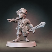 gnome artificer type modular hands weapons presupported tabletop fantasy mini miniature dungeonsanddragons minis patreon 28mm dnd pathfinder 32mm dnd5e miniflayer dndminiatures 3d print model - Mito3D