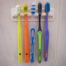 spazzolino denti titolare supporto parete montare bagno porta 3d print model - Mito3D