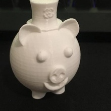 gucci cerdo sombrero copa remezclar 3d print model - Mito3D