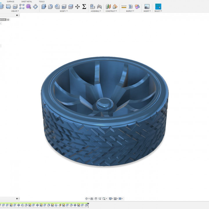 extrusora rueda 6 nema17 nema 3D print model - Mito3D