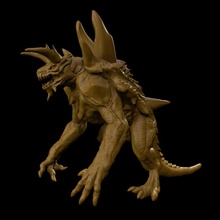 tarrasco versión 2 mesa criatura detallado monstruo v2 version2 3d print model - Mito3D